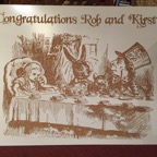 Alice in Wonderland Weding Decoration
